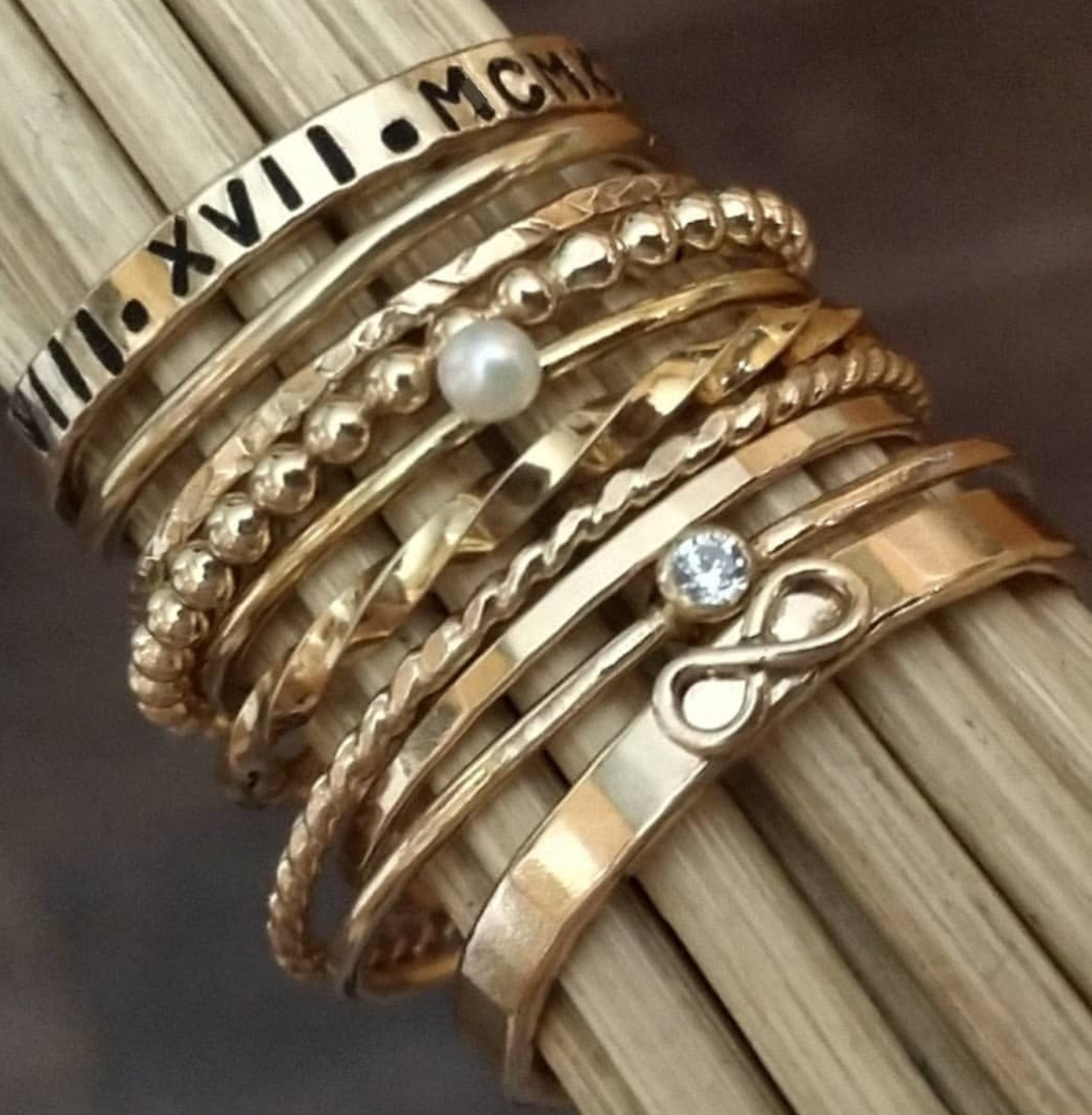 Custom Stackable Rings