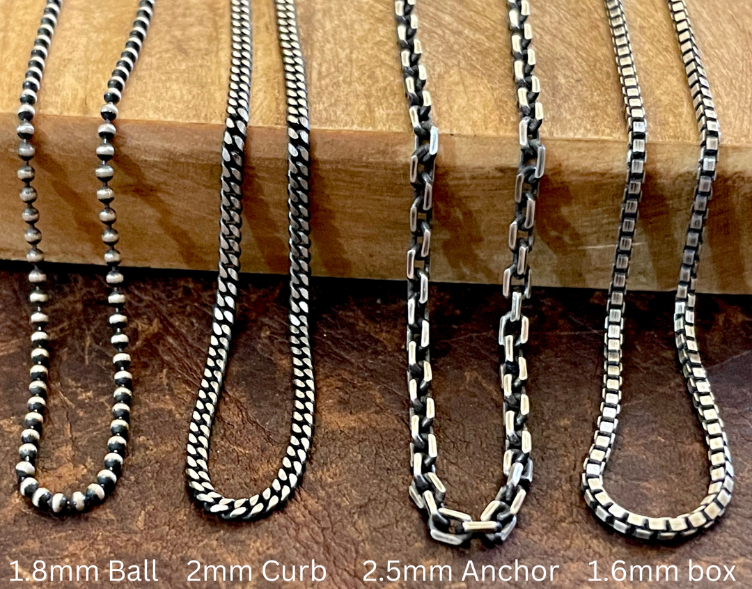 Four chain options for our men&