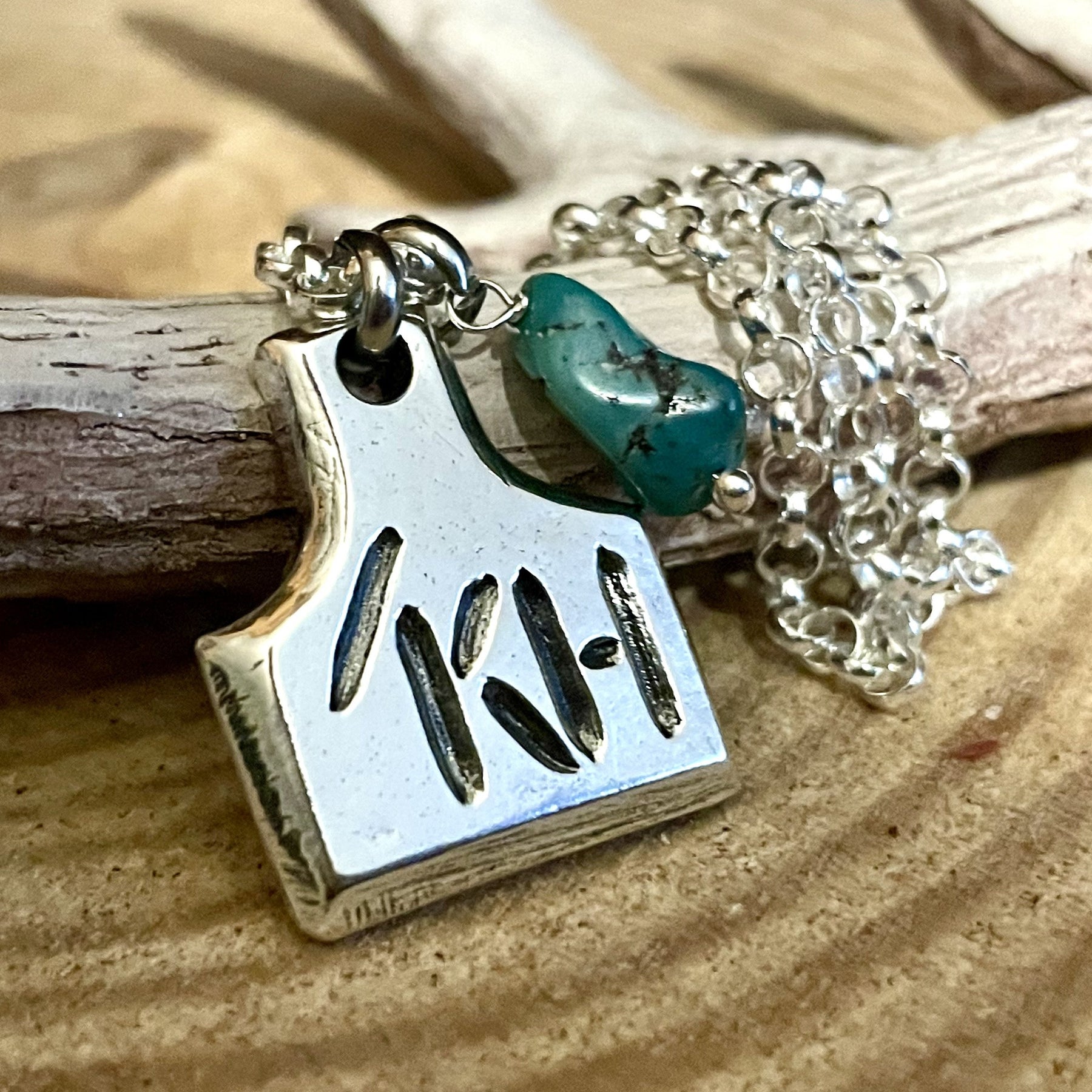 Amazon.com: Custom Navajo Necklace with Cow Charm - Personalized Initial Cattle  Tag with Turquoise Pearl - Western Jewelry Gift for Women Cowgirl :  Clothing, Shoes & Jewelry