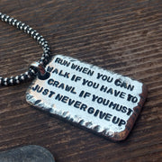 Mens Personalized Pendant | Custom Necklace Pendants | Dog Tags & Bars - Ella Joli 